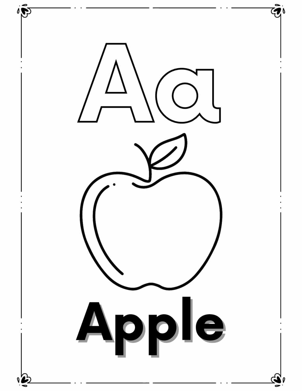 Alphabet Coloring